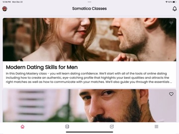 Somatica Classes iPad screenshot