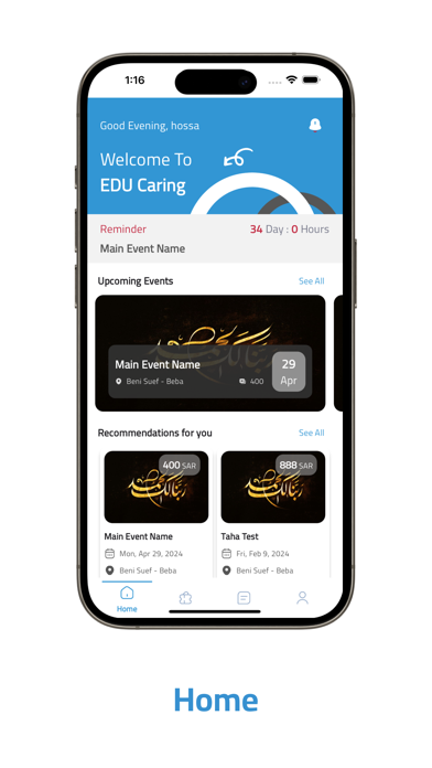 Edu Caring Screenshot