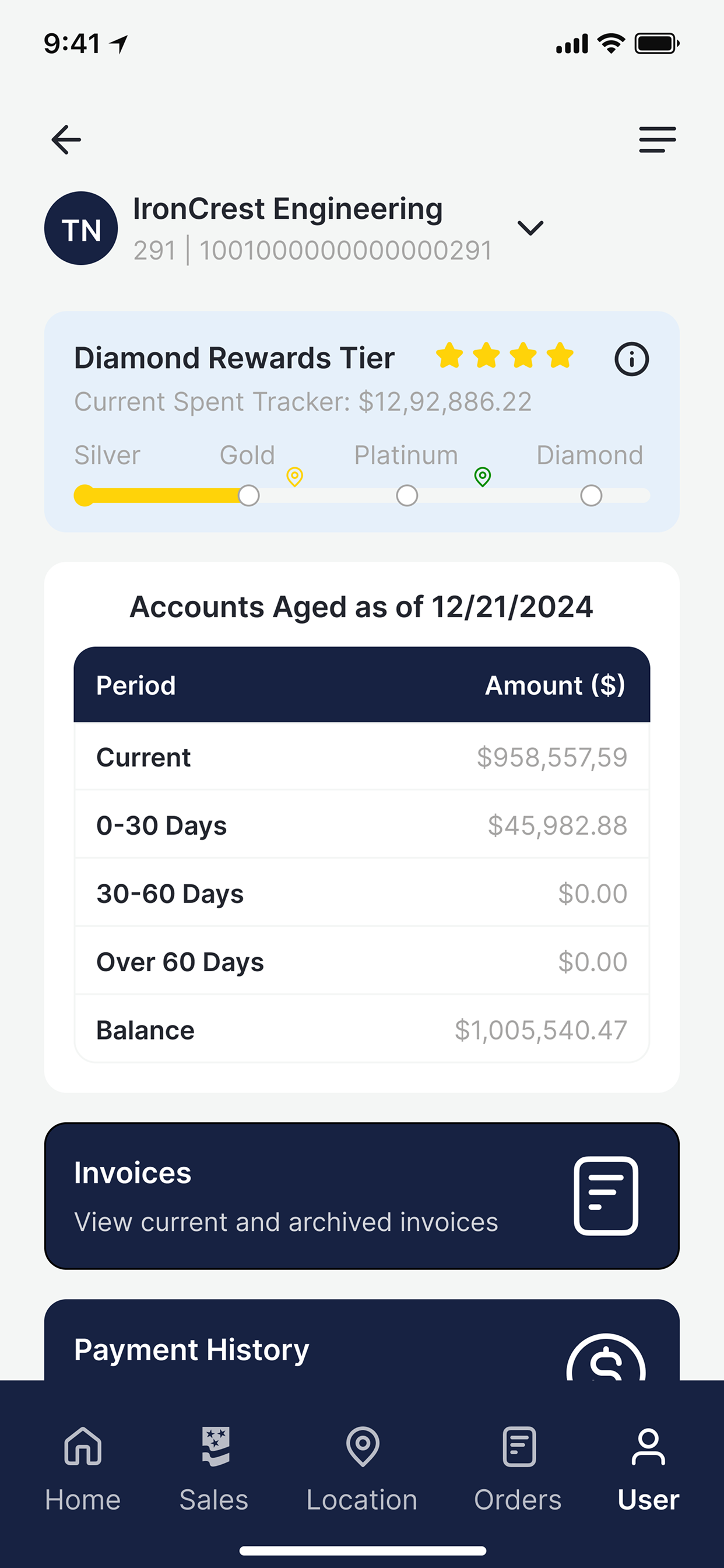 SRM 360 Customer Portal screenshot 4