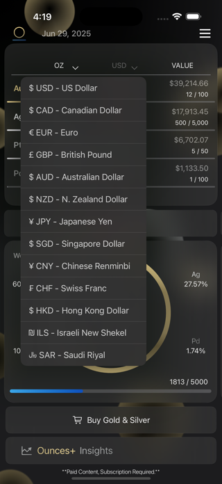 Ounces+ Screenshot 8 of 9