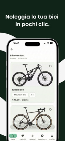Bikeespresso screenshot