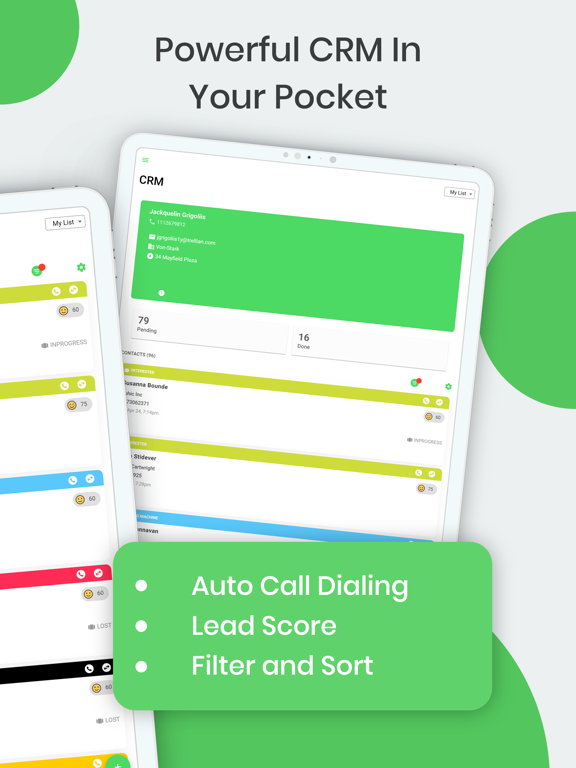 Screenshot #5 pour GoDial - Auto Call Dialer CRM