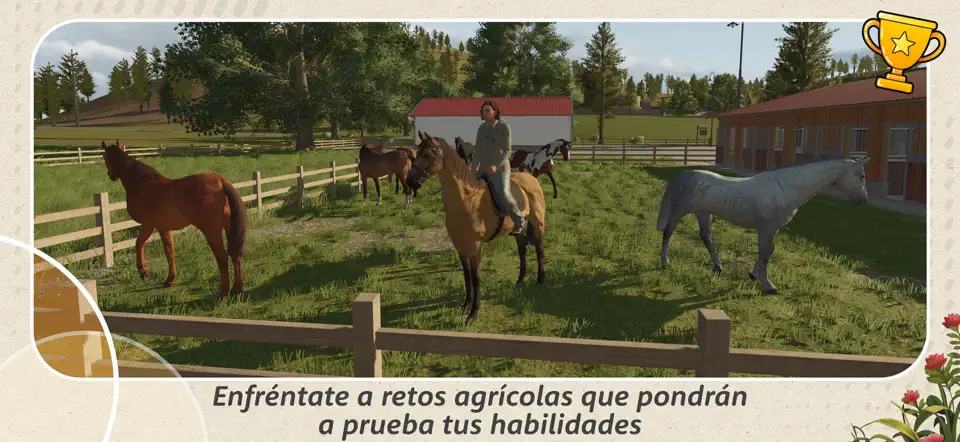 Captura de pantalla de Farming Simulator 26 Mobile en iPhone 1