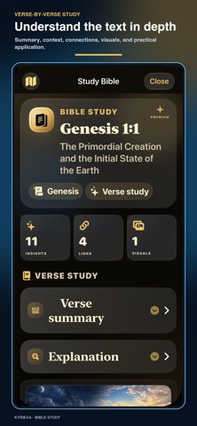 Bible Study: Kyrieva iPhone screenshot