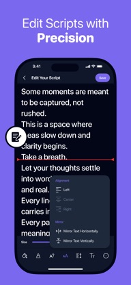 Teleprompter App - PromptFlow screenshot 4