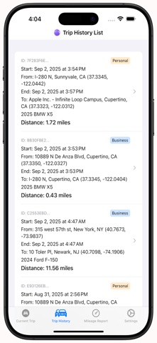 Standard Mileage Screenshot 3 of 8