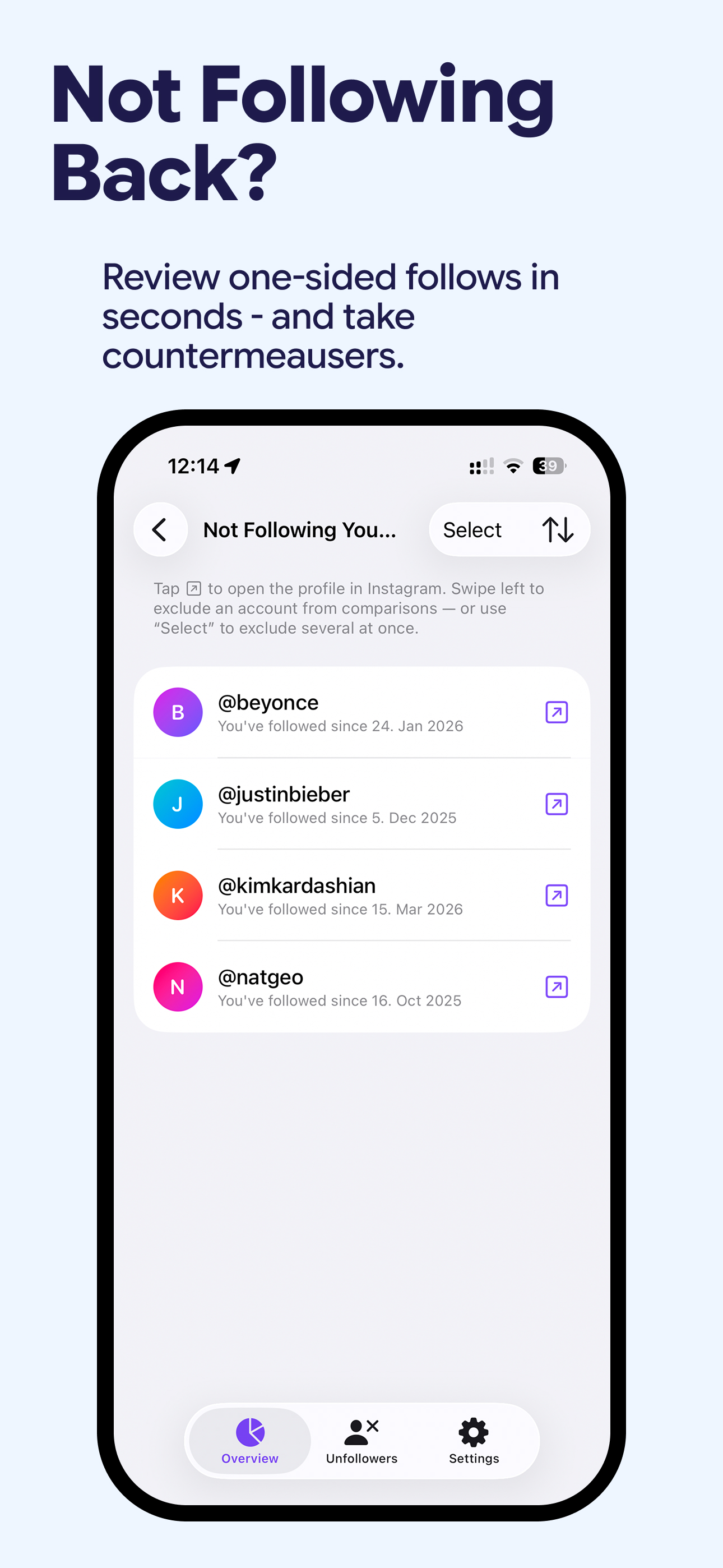 FollowRay - IG Reports screenshot 2