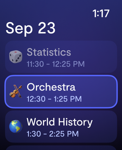 Saturn Calendar