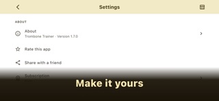 Trombone Trainer Screenshot 5 of 8