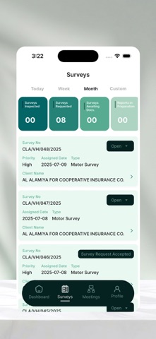 CLA Surveyor screenshot