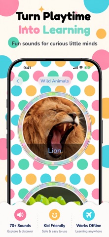 Animal Sounds – Baby & Toddler app screenshot