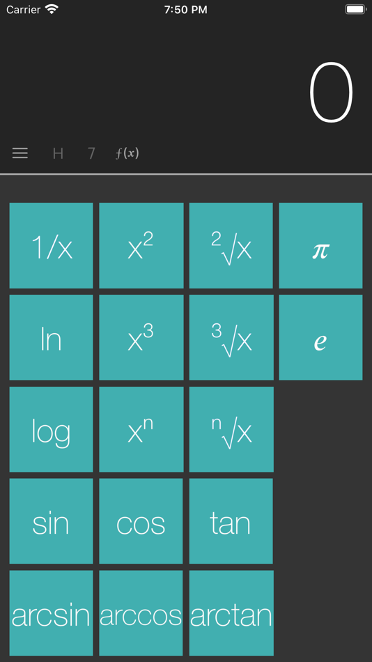 #3. Calcy - Calculator App (iOS) 由: Vitalii Gryniuk