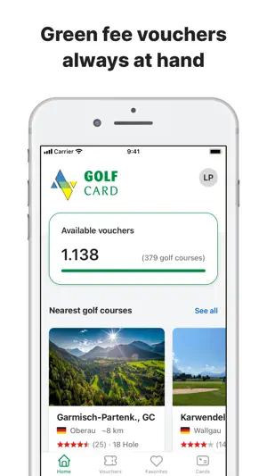 Albrecht Golf Card screenshot 1