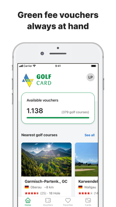 Albrecht Golf Card screenshot 1