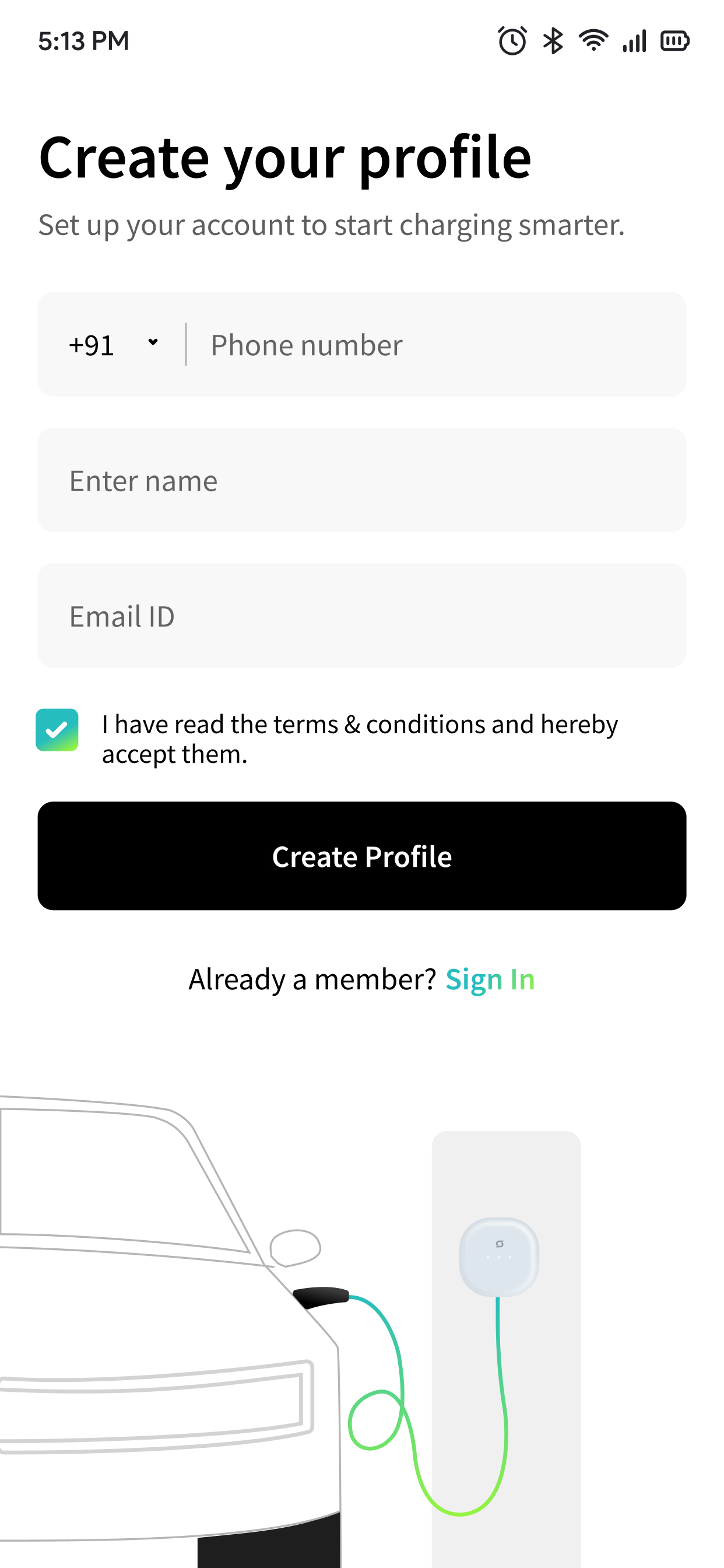 SPIN EV Charging App screenshot 2