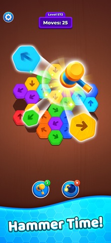 Hexa Block Out iPhone screenshot