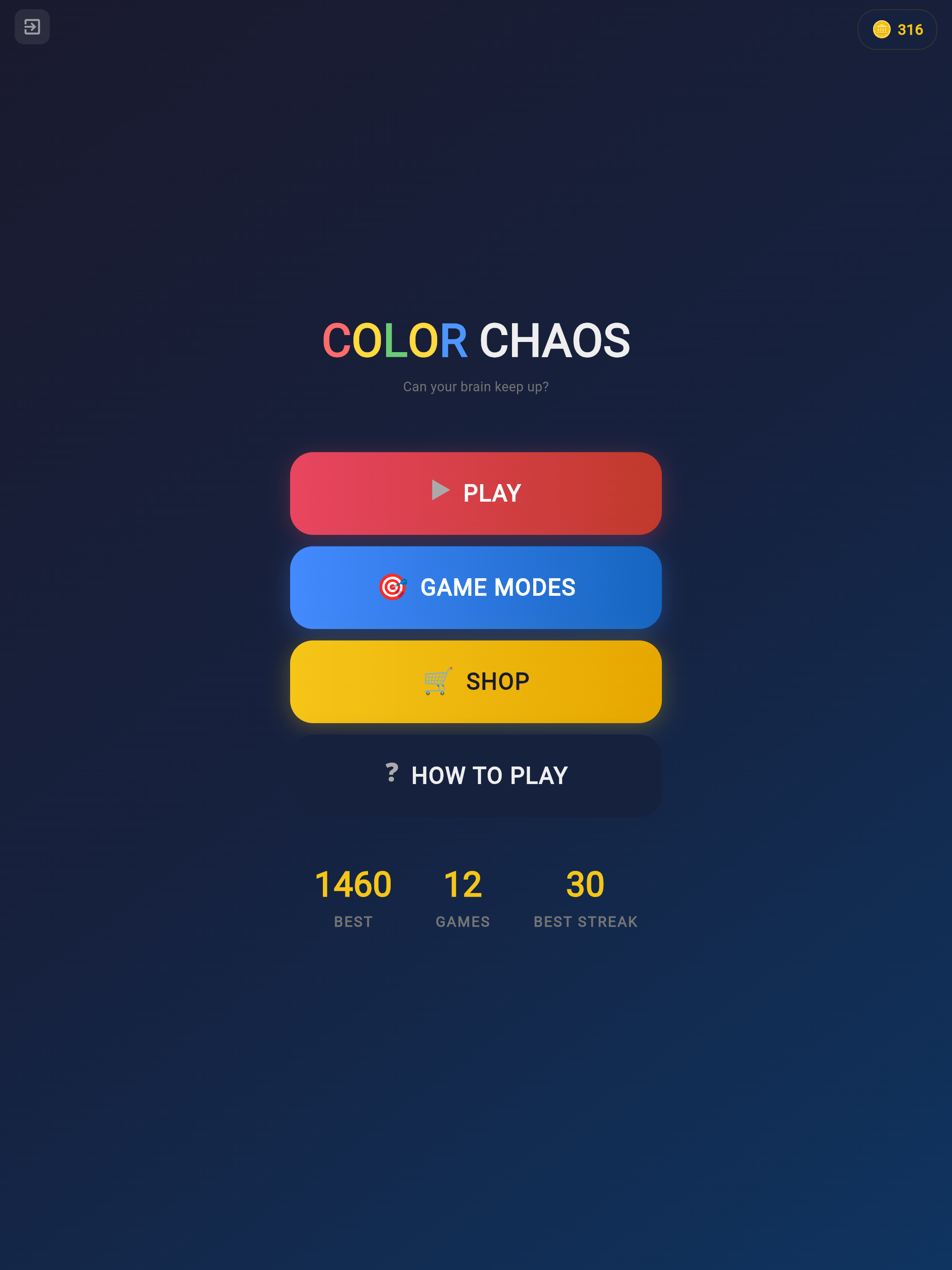 Color Chaos : Brain Color Game screenshot 4