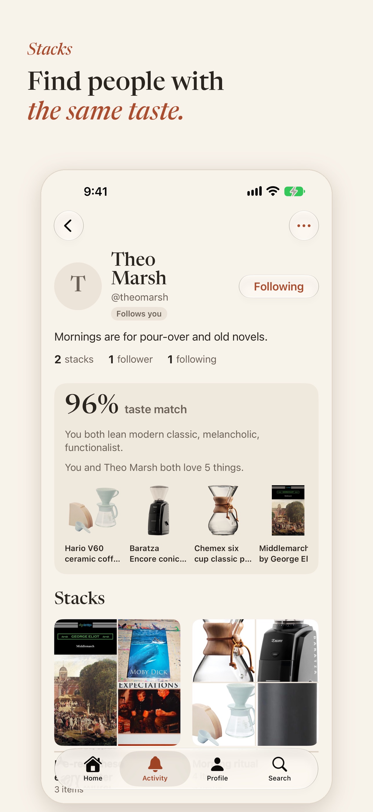 Screenshot 4 of Stacks: Share Recommendations