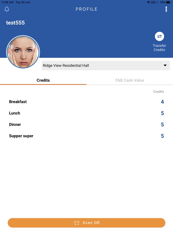 Screenshot #5 pour NUS Hostel Dining