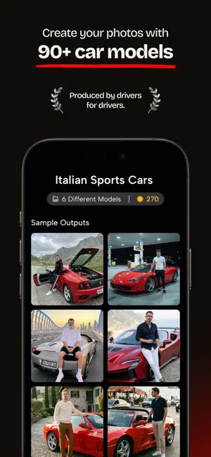 Posely: AI Car Photo & Video iPhone screenshot 3