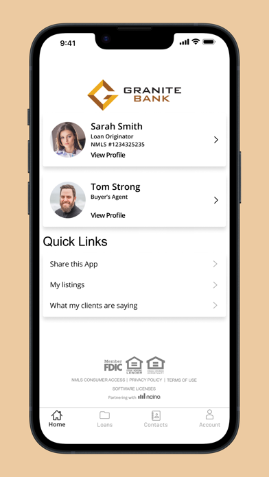 Mortgages By Granite Screenshot