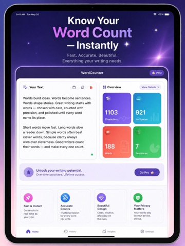 Word & Character Counter