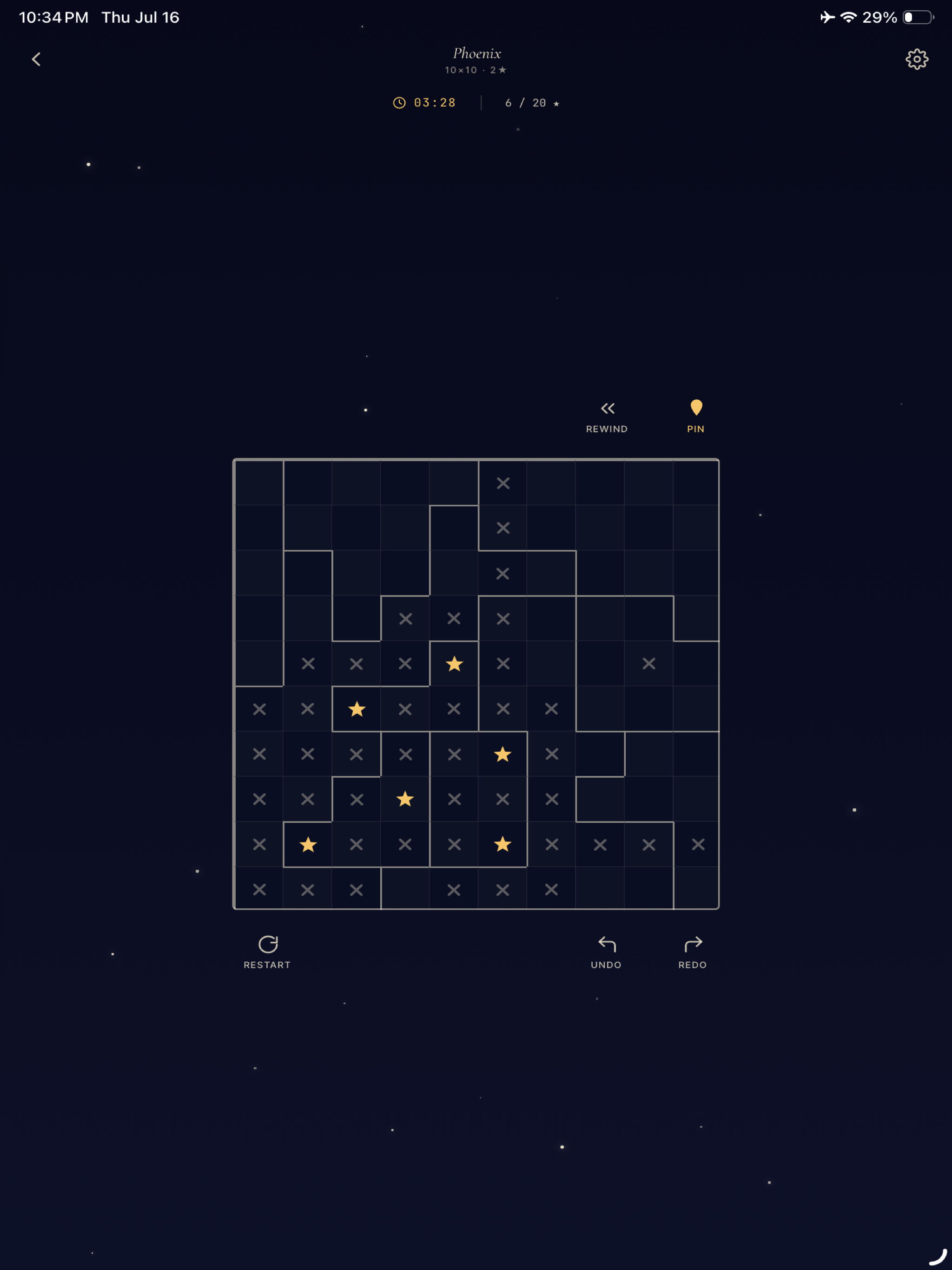 Star Battle One - Logic Puzzle screenshot 8