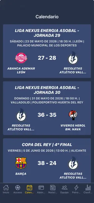 Atlético Valladolid screenshot 2