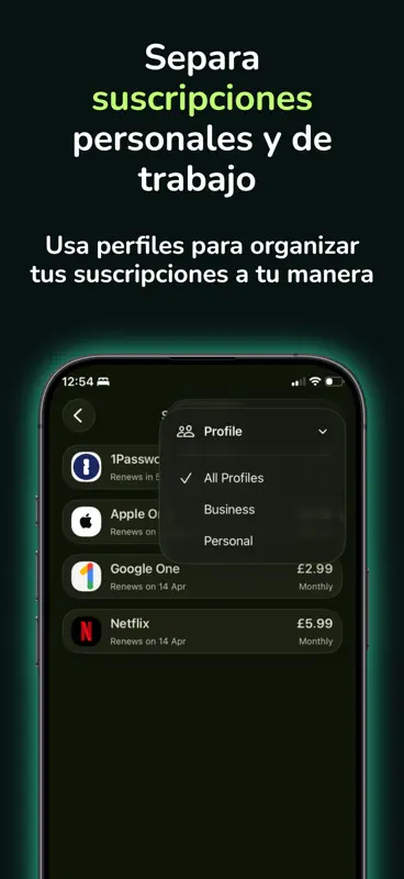 Subscriptions Manager - Subio screenshot 3 of 9