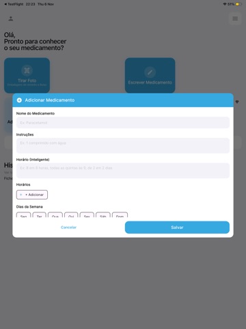 MedClarityAI iPad screenshot