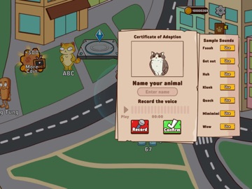Animal Zoo: Voice Record iPad screenshot