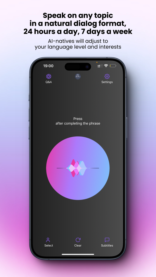 #2. Ling AI - Language Learning (iOS) Podle: Nikita Yamschikov