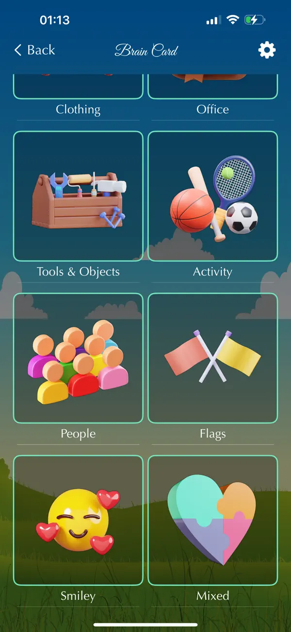 Screenshot #3 pour Brain Card Game Plus