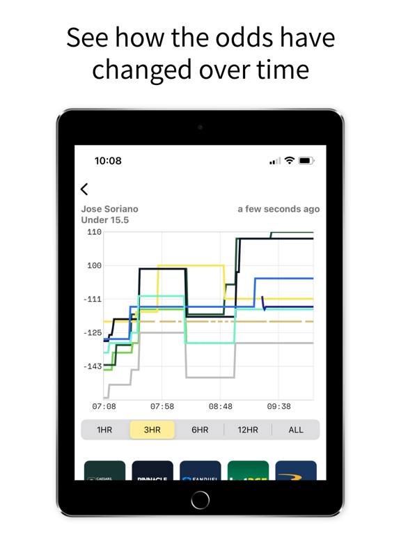 BeeBettor iPad screenshot 3 - Sports app