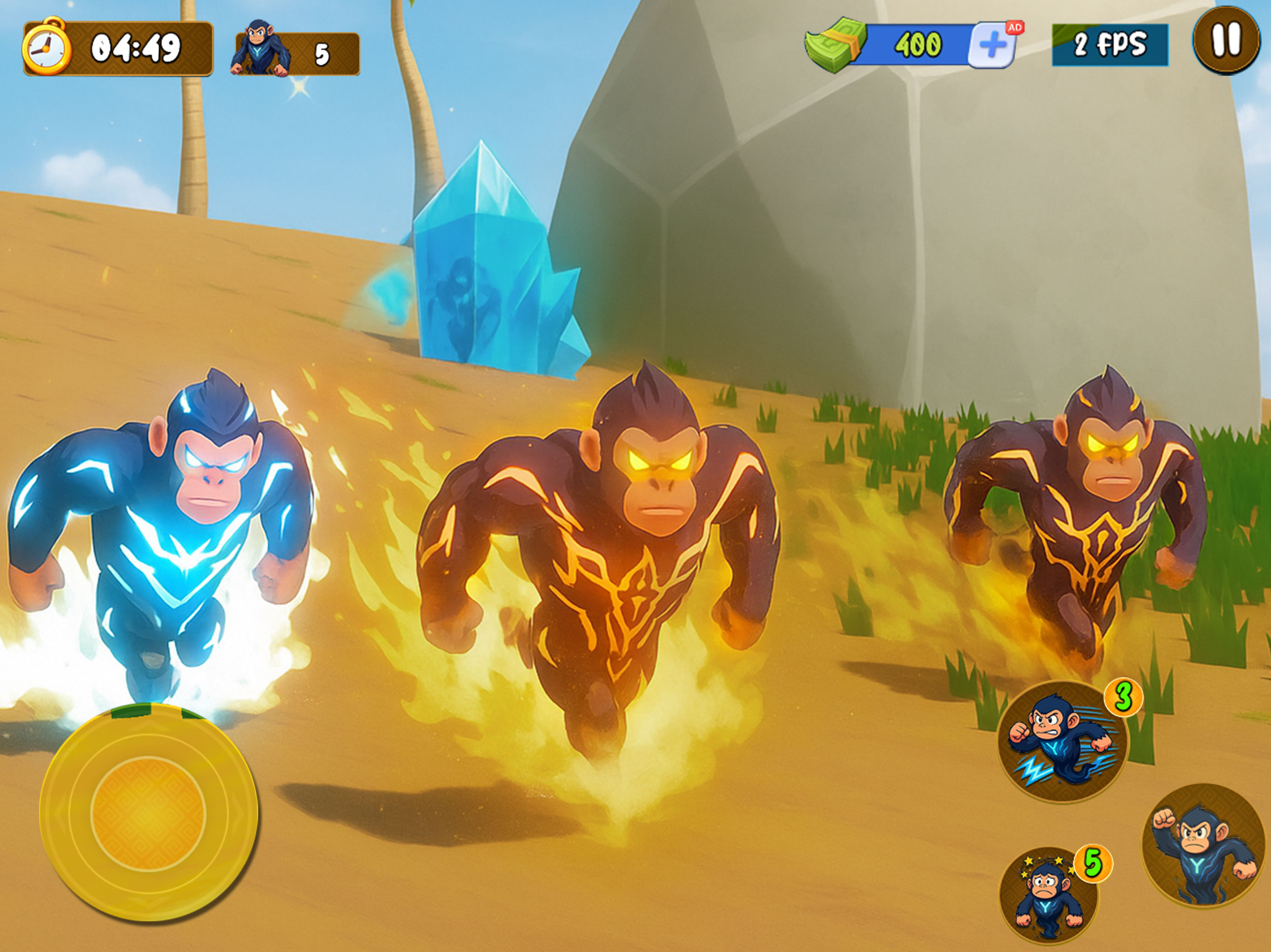 Rush Ape Legends: Tag and Run screenshot 11