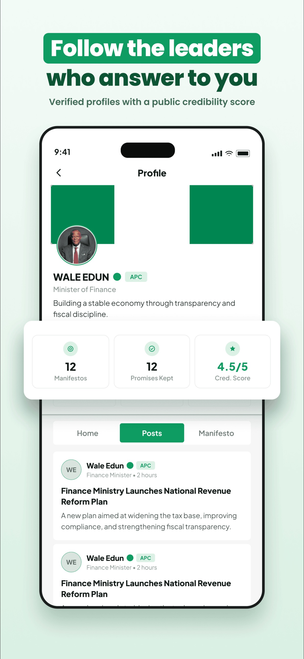 Screenshot 2 of 234Voter: Nigeria Politics