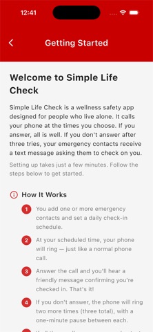 Simple Life Check Screenshot 7 of 7