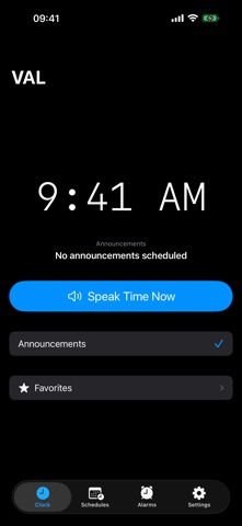 VAL: Voice, alarm & chimes screenshot