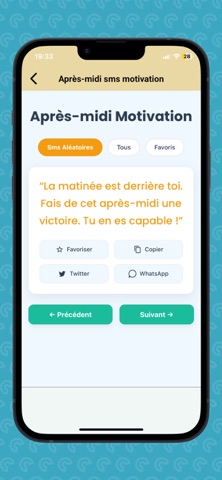 Bonjour Bonsoir Bonne nuit iPhone screenshot