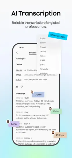 Скриншот Plaud: AI Note Taker на iPhone 4