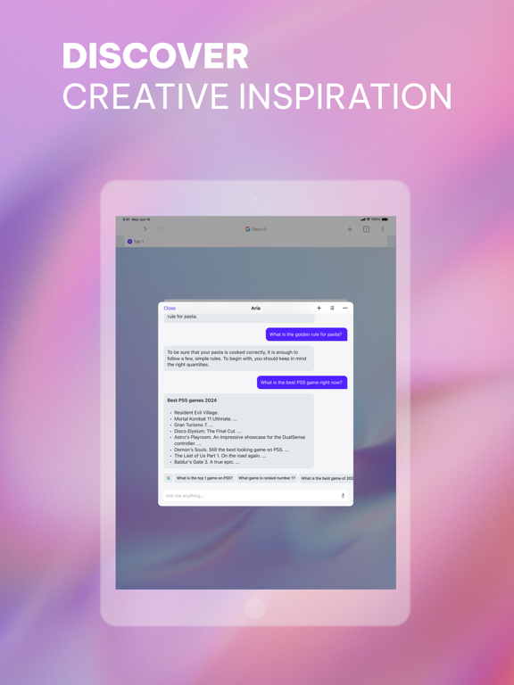 App screenshot