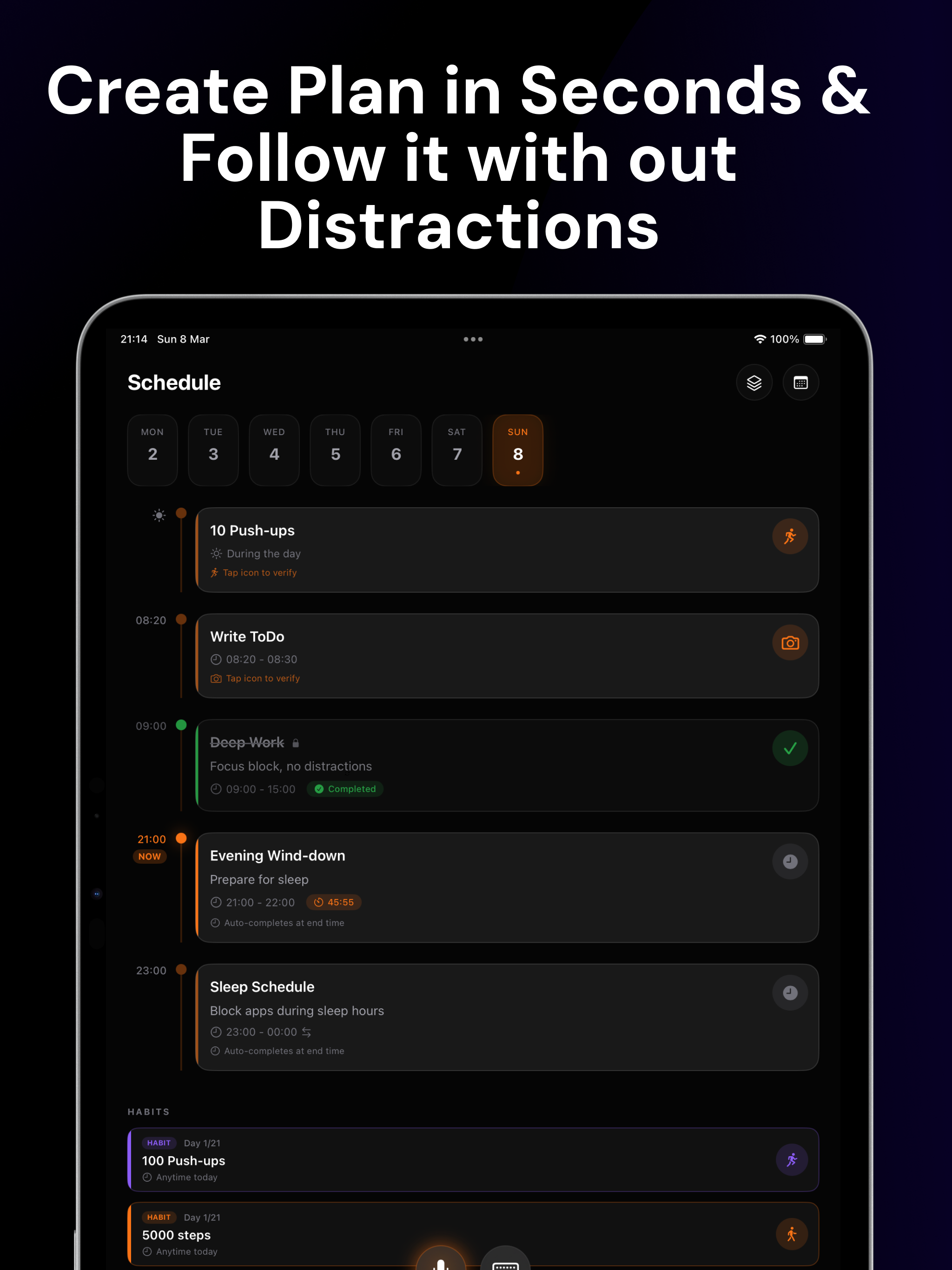 LockIn: Master Your Day screenshot 8