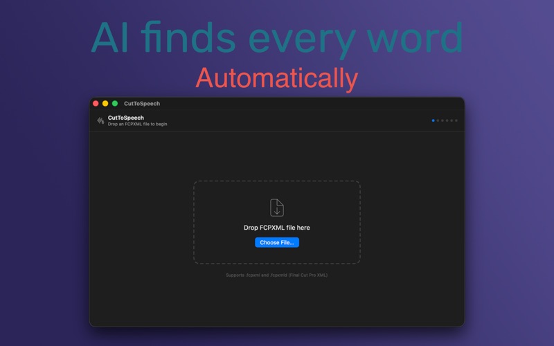 CutToSpeech screenshot