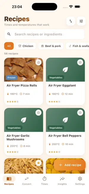 Crispio: Air Fryer Recipes screenshot 1