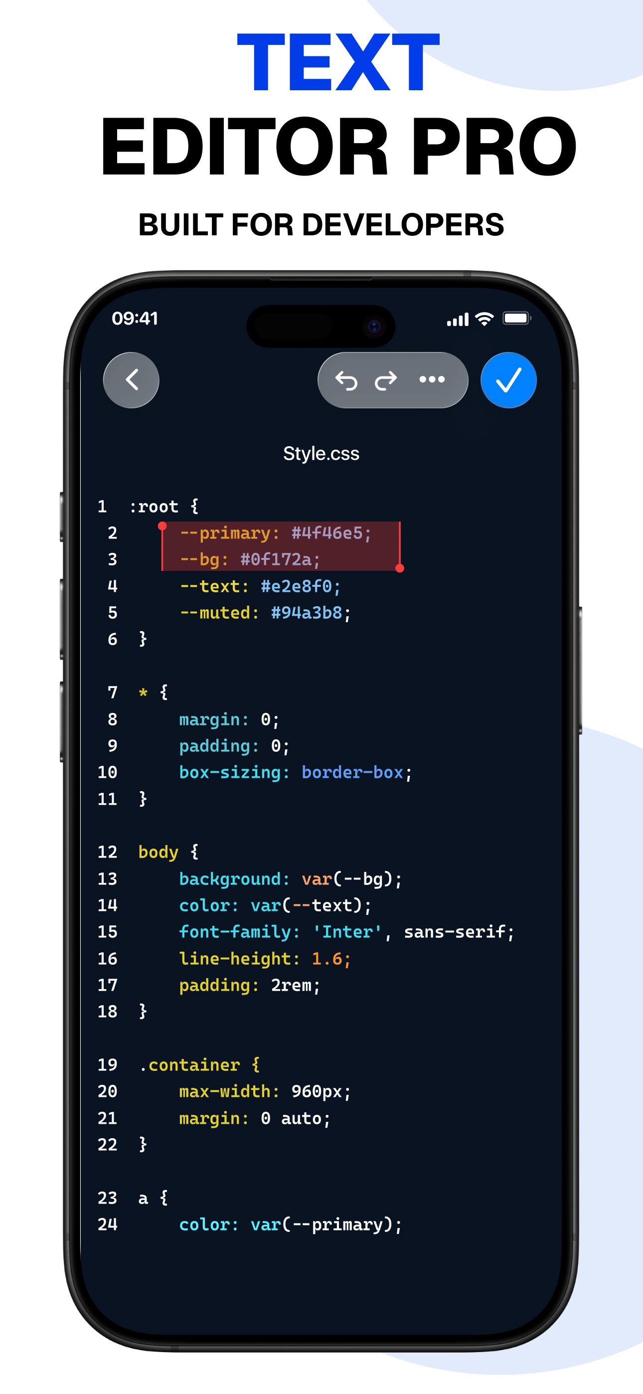Text Editor · Edit Text File screenshot 4