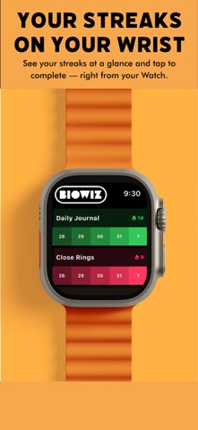 Biowiz Habit Tracker Screenshot 5 of 9