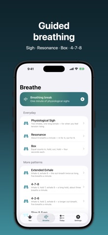 Downshift: Breathing Exercises Screenshot 2 of 9