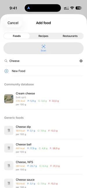KalApp: Calorie Tracker screenshot 2