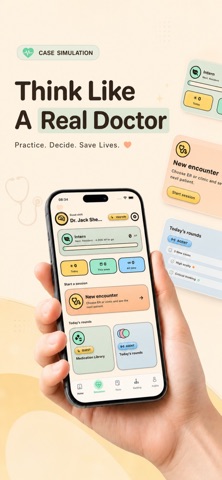 Medical School Simulator AI iPhone screenshot