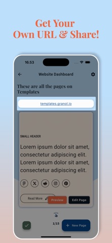 Granolio - Easy Website Build Screenshot 9 of 9
